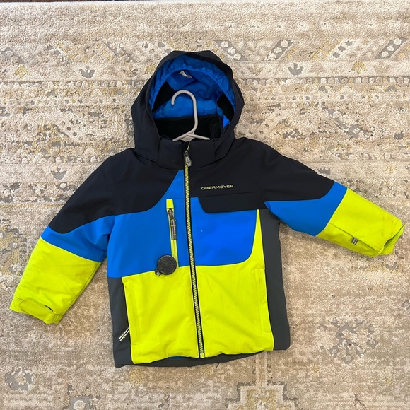 Obermeyer boys snow set - coat, bib and fleece size 2-XS - Picture 4 of 13